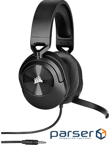 Навушники геймерські CORSAIR HS55 Surround Carbon (CA-9011265-EU)