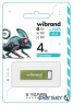USB флеш накопичувач Wibrand 4GB Chameleon Green USB 2.0 (WI2.0/CH4U6LG)