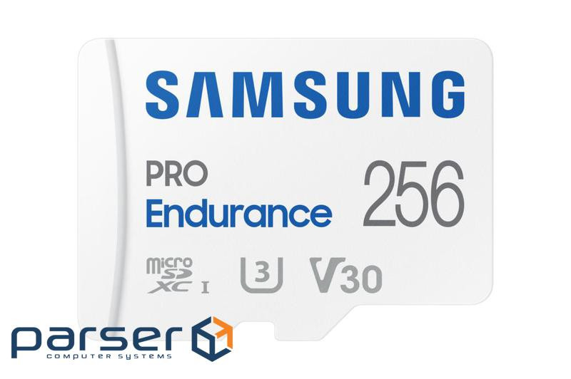 Карта пам"яті Samsung 256GB microSDXC class 10 UHS-I U3 V30 Pro Endurance (MB-MJ256KA/EU)
