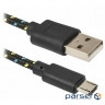 Date Cable USB08-03T USB 2.0 - Micro USB, 1m Defender (87474)