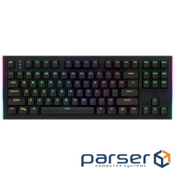 Клавіатура HATOR Gravity X TKL Aurum Orange Switch Black (HTK550)