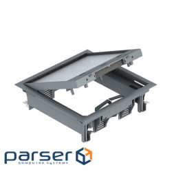 Люк розетковий GES4, 6 постів 45x45, OBO Bettermann 7405145 45x45, OBO Bettermann 7405145