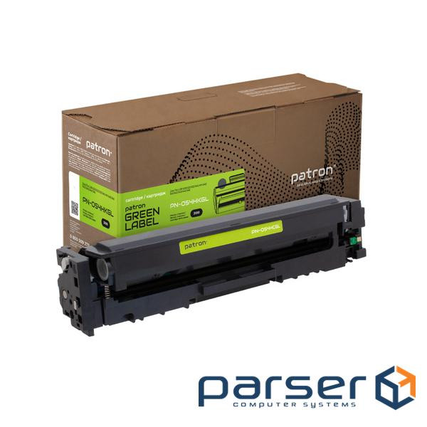 Картридж Patron Canon 054H Green Label, black (PN-054HKGL)