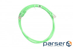 Патч корд 2E Cat 5e,UTP,RJ45, 26AWG ,7/0.16 Cu, 1.00 m,PVC, Green (2E-PC5ECOP-100GRN)