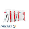 Дата кабель USB 2.0 AM to Lightning 2.0m 2.1A black XO (NB200-L2-BK)