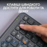 LOGITECH Signature Slim Wireless Keyboard K950 - GRAPHITE - US INT"L - 2.4GHZ/BT - N/A (920-012465)