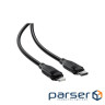 Дата кабель USB 2.0 AM to Lightning 2.0m 30W TPU black Acefast (6974316286288)