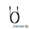Дата кабель USB 2.0 AM to Lightning 2.0m 30W TPU black Acefast (6974316286288)
