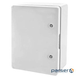 Impact-resistant cabinet made of ABS plastic 400x300x220 MP , IP65