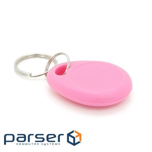 Безконтактний брелок IC MIFARE 13,56 МГц( 1K ) колір рожевий (Mifare 1K1123) (Mifare 1K1123)