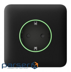 Передня панель для вбудованої розетки Ajax SoloCover for Outlet smart, Jeweler, бездрото (000038781) (000038781)