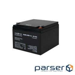 Акумуляторна батарея LOGICPOWER LPM 12 - 26 AH (12В, 26Ач) (4134)
