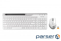 Keyboard + Mouse A4Tech FB2535C-Icy White (FB2535C (Icy White))
