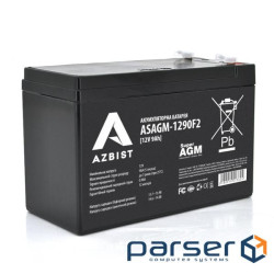 Батарея до ДБЖ AZBIST 12V 9Ah Super AGM (ASAGM-1290F2)