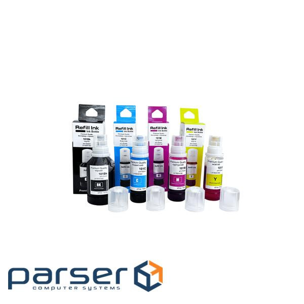 Чорнило Premium Quality Epson 101 SET B127ml, C/M/Y 70ml (70264949)