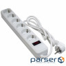 Мережевий фільтр живлення PATRON 1.8m (SP-1062W), 6 розеток White (EXT-PN-SP-1062W)