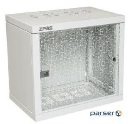 Шафа ZPAS 19, 12U, Z-BOX, з змінними бічними стінками, 600х600 мм, максимально (W-ZBOX6060-12S-011) (W-ZBOX6060-12S-011)