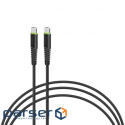 Дата кабель USB-C to USB-C 18W 1,2m CBFLEXTT1 Intaleo (1283126501296)