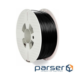 PET-нитка для 3D-принтера Verbatim 1,75 мм, 1кг-чорна (55052)