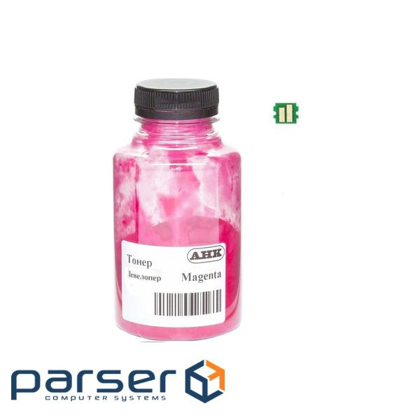 Тонер+девелопер+чіп АНК для Kyocera Ecosys PA3500/MA3500, TK-5370 бутль 140г Magenta (50000577)