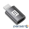 Перехідник OTG USB-C F to Lightning Black Armorstandart (ARM79618)
