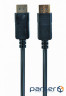 Кабель мультимедійний Display Port to Display Port 1.0m Cablexpert (CC-DP-1M)