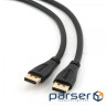 Кабель мультимедійний Display Port to Display Port 1.0m Cablexpert (CC-DP-1M)