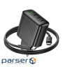 Мережевий зарядний пристрій HOCO CS27A Supply PD67W (3C1A) charger set (C to C)(EU) (6942007639842)