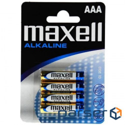 Батарейка Maxell AAA/LR03 BL 4шт (HQ-2972/4902580164010)