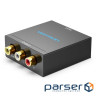 Перехідник Vention HDMI - AV (RCA), v1.4, 1080p (AEEB0)