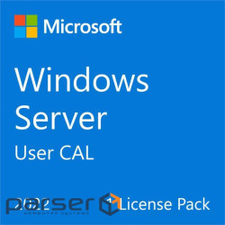 Примірник ПЗ Microsoft Windows Server 2022 CAL 1 User англ, ОЕМ без носія (R18-06448)