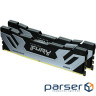 Модуль пам'яті KINGSTON FURY Renegade Black/Silver DDR5 8400MHz 48GB Kit 2x24GB (KF584CU40RSK2-48)