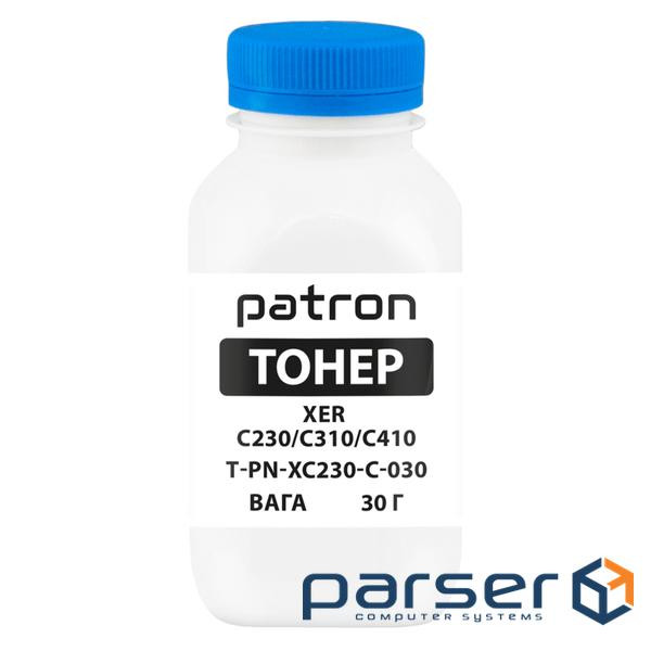 Тонер XER C230/C310/C410, 30 г, Cyan Patron (PN-XC230-C-030)