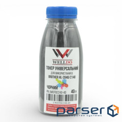 Тонер Brother TN-1075/TN-1095 /TN-2335/TN-2375, фасовка, 40г Welldo (UWDTB2240-40)