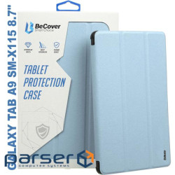 Чохол до планшета BeCover Soft Edge stylus holder Samsung Tab A9 SM-X115 8.7" Light Blue (710358)