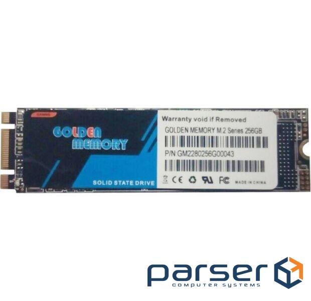 SSD GOLDEN MEMORY 256G NVMe PCIe Gen3x4 M.2 2280 (GMNV256)