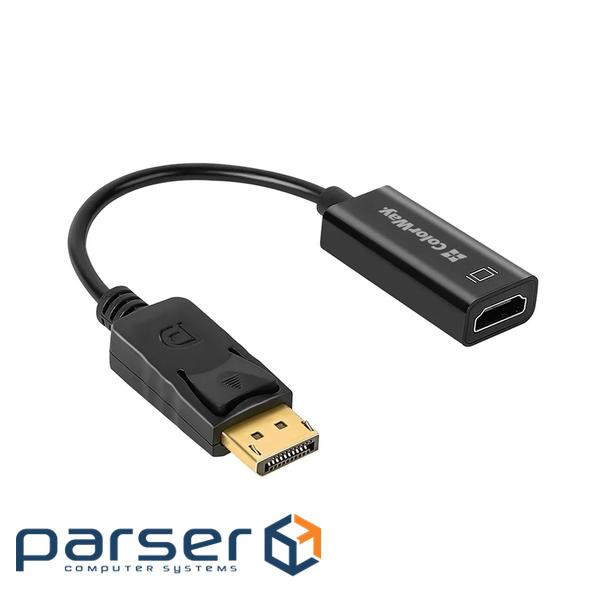 Перехідник HDMI F to DisplayPort M 4K30Hz black ColorWay (CW-AD-DPHD)