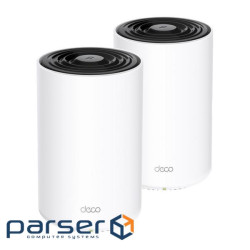 Система WiFi-Mesh TP-LINK Deco PX10 AX1500, 3xGE LAN/WAN, 2 мод, Powerline AV1000 (DECO-PX10-2-PACK)