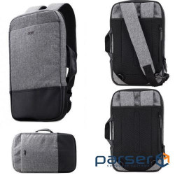 Сумка-рюкзак для ноутбука Acer Slim 3-in-1 Backpack Black 14