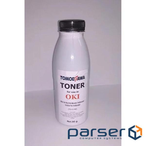 Тонер OKI B410/B430/B440/MB460/MB470/MB480, 90г Tomoegawa (TG-O-90)
