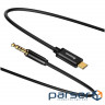 Кабель BASEUS Yiven USB-C - mini-jack 3.5мм 1.2м Black (CAM01-01)
