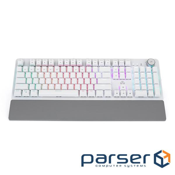 Клавіатура USB Fantech MK853V2 SPACE EDITION, довжина кабелю 135см, (Eng), White, 104к, (MK853V2Wh) , (MK853V2Wh)
