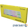 Клавіатура HATOR Gravity X TKL Aurum Orange Switch White (HTK551)