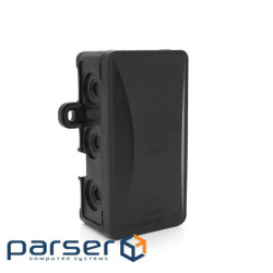 Коробка розподільна модульна зовнішня Р95 95х50х40мм, IP54, пластик, (РР) чорна, Q60 (YT38014) , Q60 (YT38014)