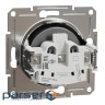 Розетка Schneider Electric ASFORA без заземлення антрацит (EPH3000171)