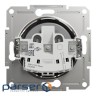 Розетка Schneider Electric ASFORA без заземлення антрацит (EPH3000171)