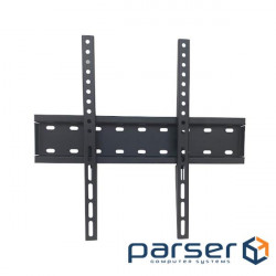 TV wall mount TV-04F, 32''-55'' up to 50 kg, VESA from 100x100 to 400x40 (TV04F Black)