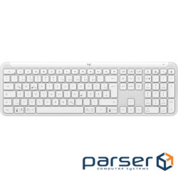 LOGITECH Signature Slim Wireless Keyboard K950 - OFF WHITE - US INT"L - 2.4GHZ/BT (920-012466)