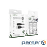 Дата кабель USB 2.0 AM to Lightning 2.0m 2.4A TPE black Acefast (6974316286271)