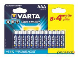Battery Varta AAA Varta LongLife Power * 12 (8+4) (04903121472)